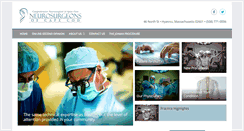 Desktop Screenshot of neurocapecod.com